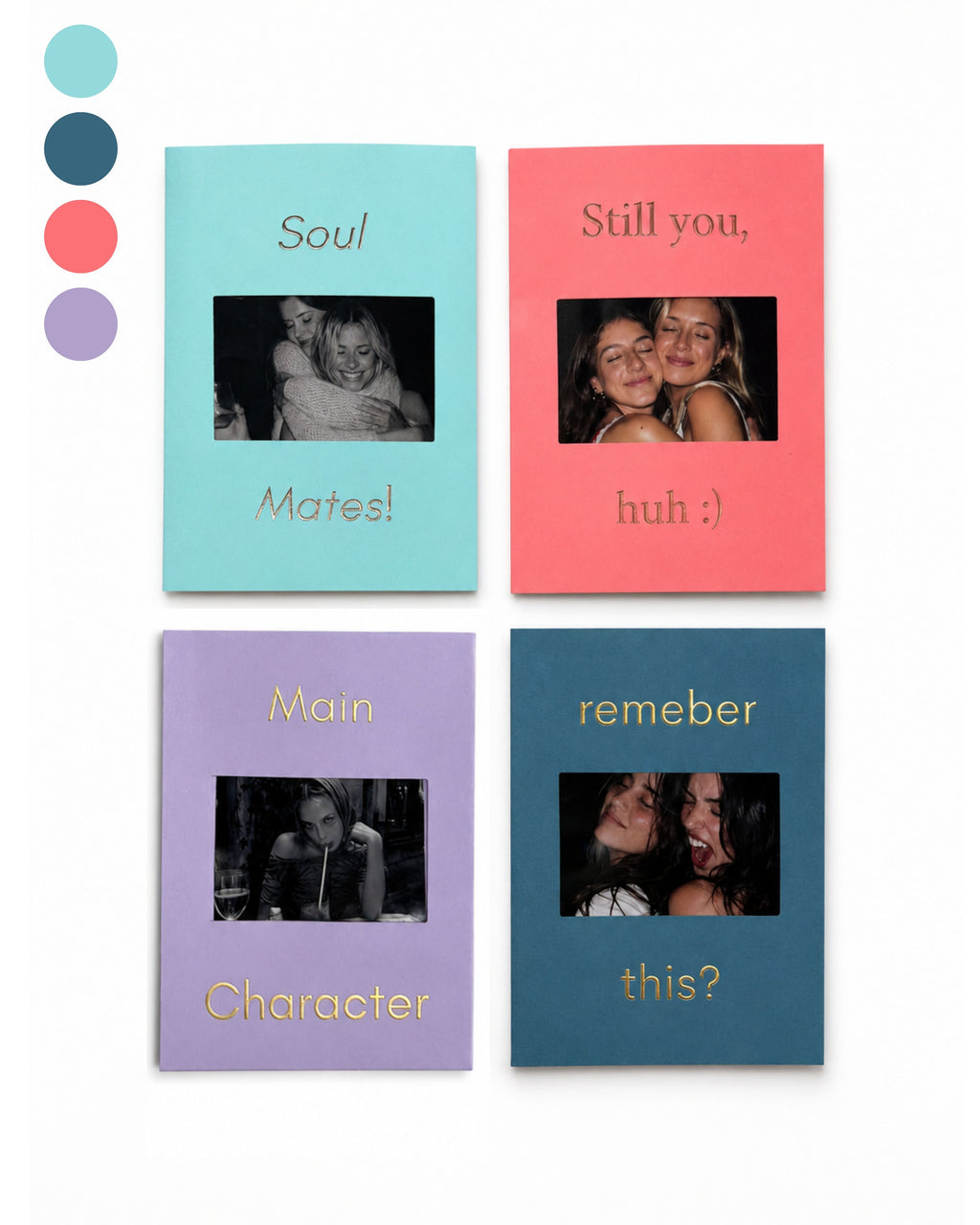 Love & Friendship Photo Keepsake Cards