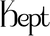 The word 'Kept' in a black serif typeface centered on a plain white background.